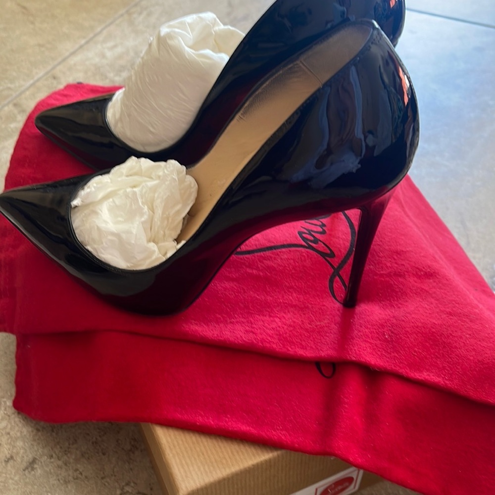 Christian Louboutin patent leather heels